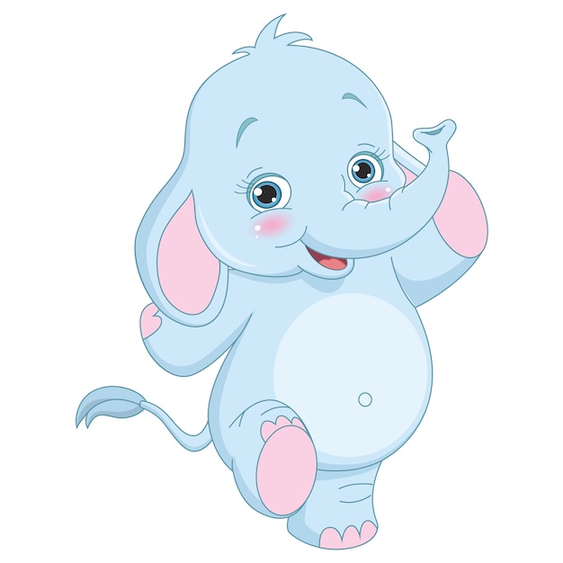 Cartoon elefant