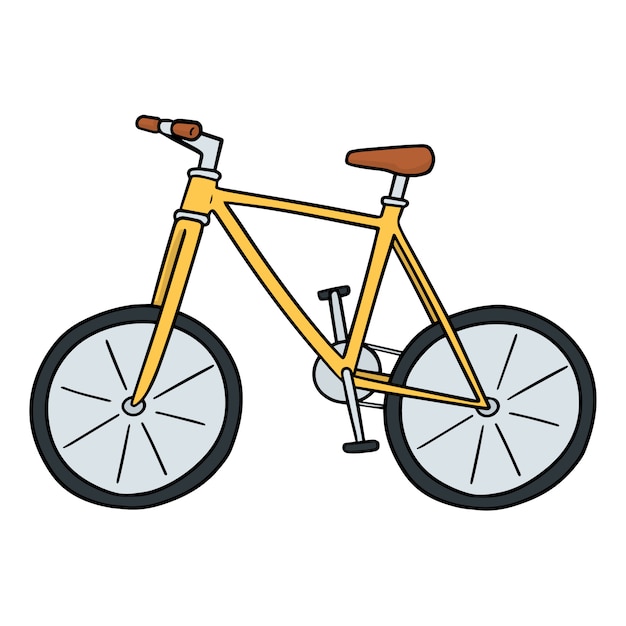 Cartoon fahrrad