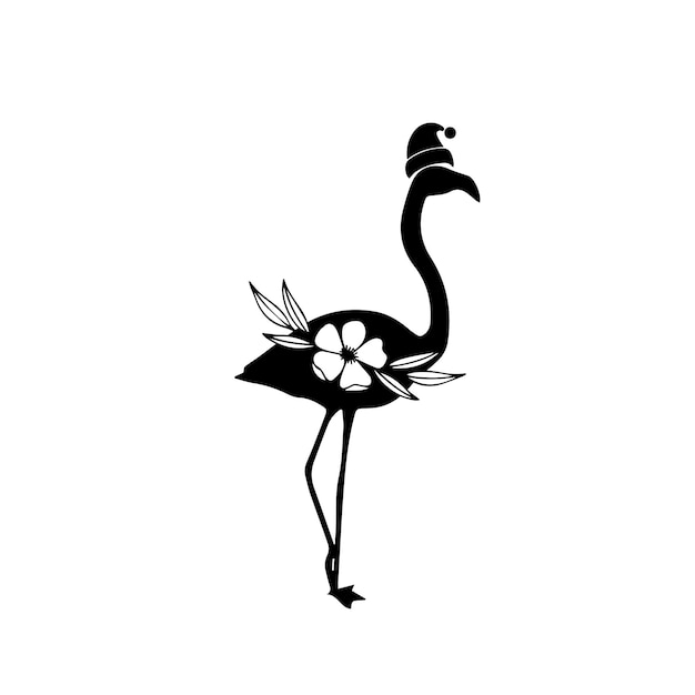 Cartoon flamingo süß