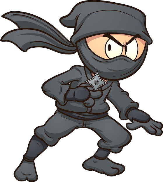 Cartoon-ninja