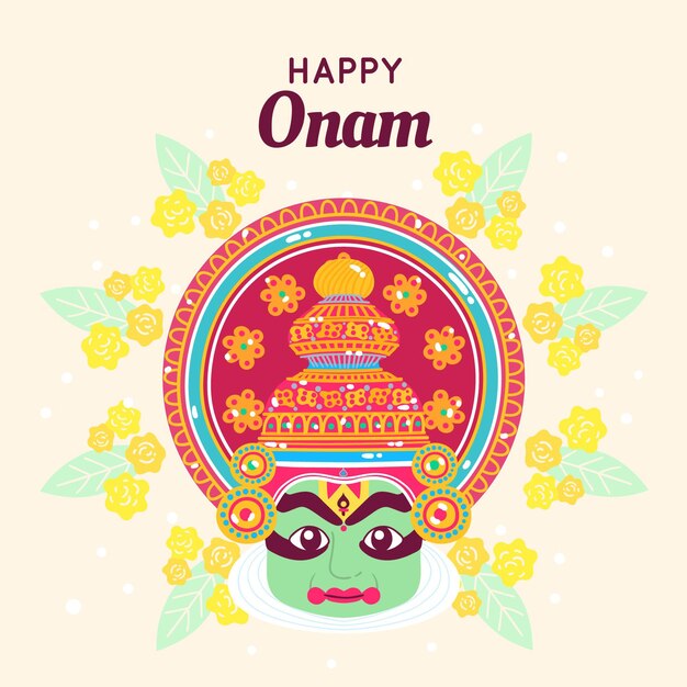 Cartoon-onam-illustration