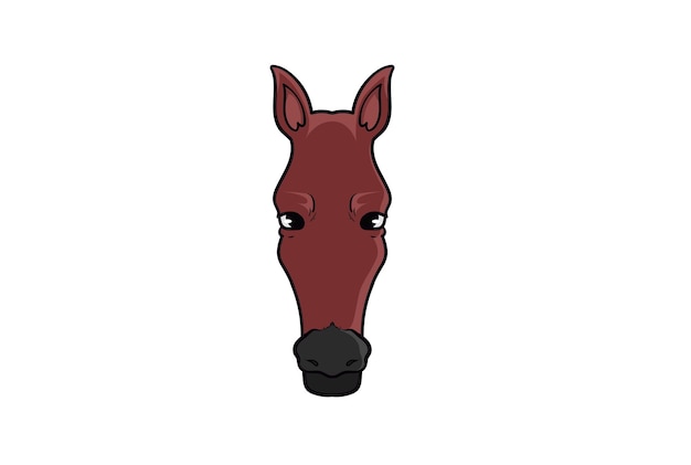 Vektor cartoon-pferd-clipart-pony-vektorgrafiken