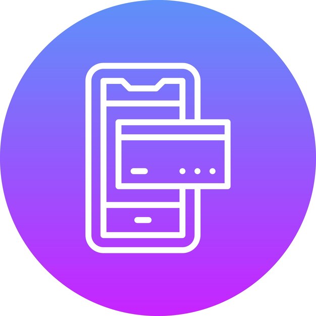 Cashless-Zahlungsvektor-Ikonen-Illustration des Smart City-Ikonensets