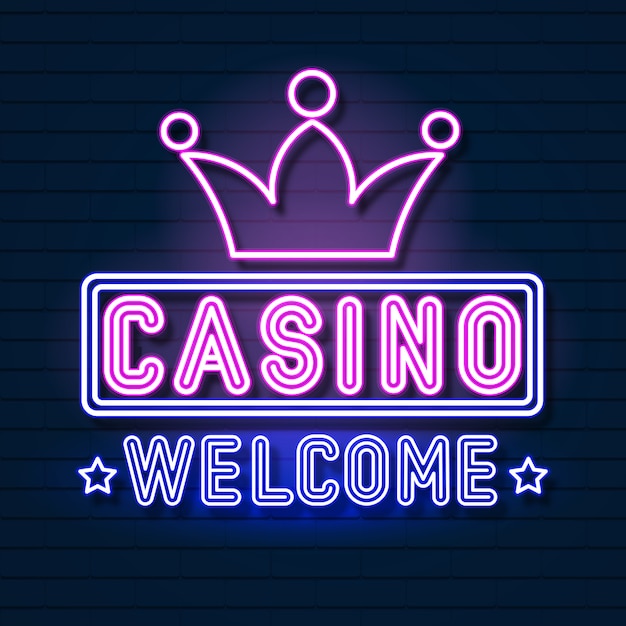 Casino neon schild