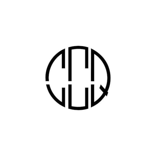 CCQ-Kreis-Monogramm-Logo-Design