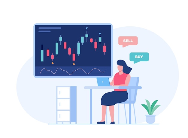 Cdr 05 feb 2023cdrtrading stock forex bitcoin währung candlestick analyst analysekonzept rohstoffe flache vektorgrafiken für banner premium-vektor