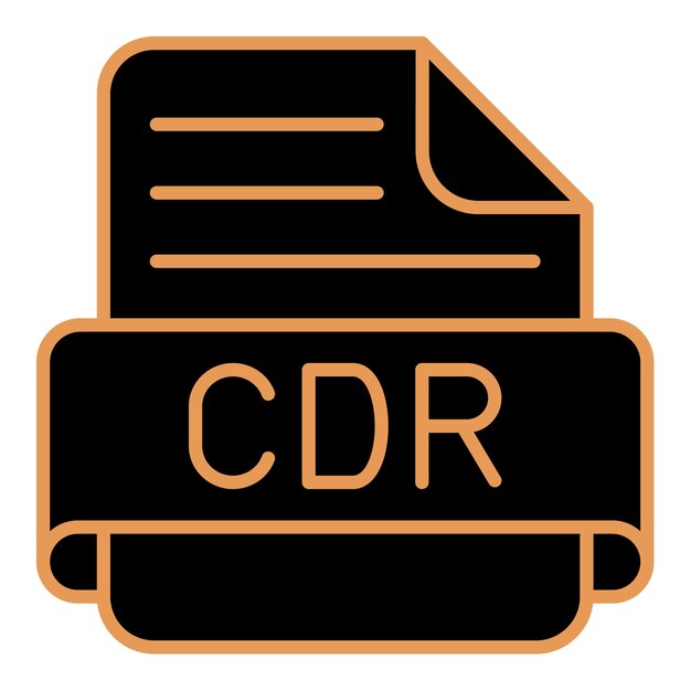 Vektor cdr-symbol