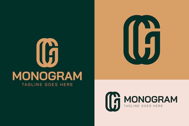 Cg-logo-design-vorlage