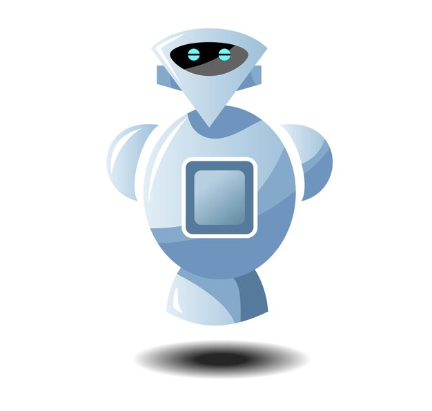 Chat-Bot für Online-Hilfe-Websites Sprachunterstützungsdienst Virtueller Helfer Ai Futuristisches Konzept