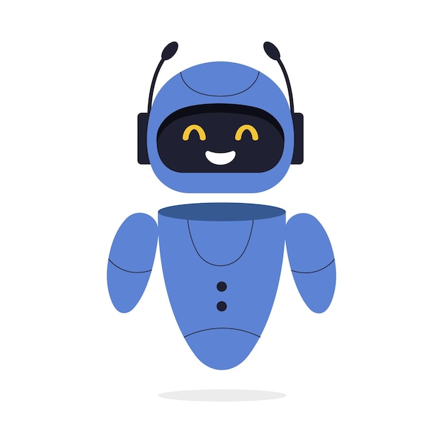 Chatbot neuronales Netzwerk KI-Server und Roboter-Technologie Schöne Chatbot ai Charakter