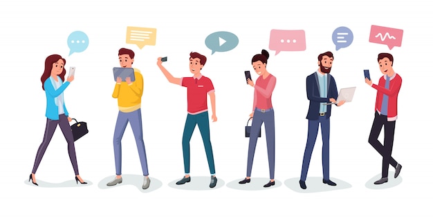 Chatten Sie mit anderen Geräten