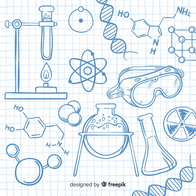 Chemie-Elemente-Auflistung