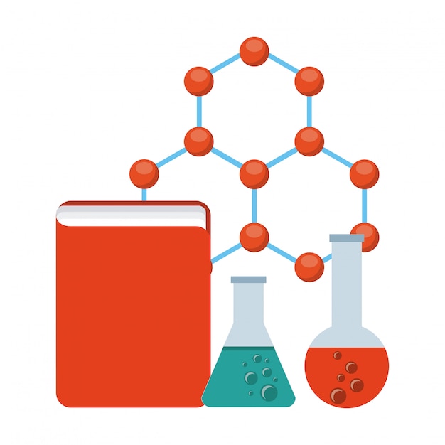 Vektor chemiekonzept