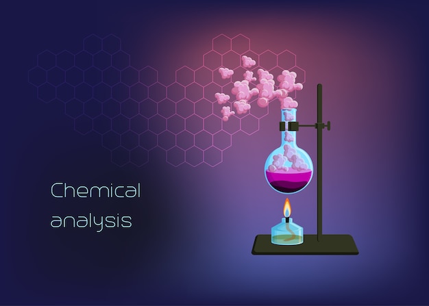 Chemische wissenschaftliche hintergrundvorlage