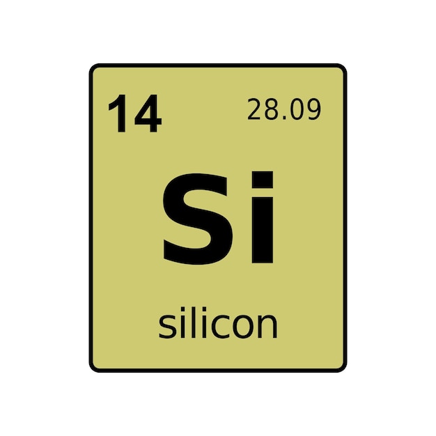 Chemisches element des periodensystems