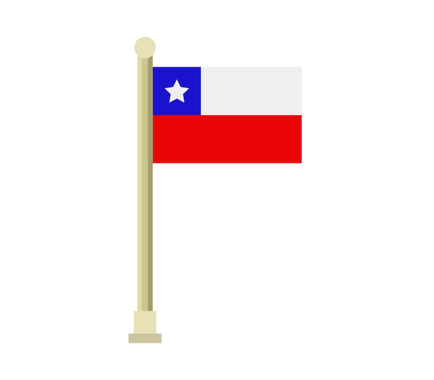 Chile-Flagge