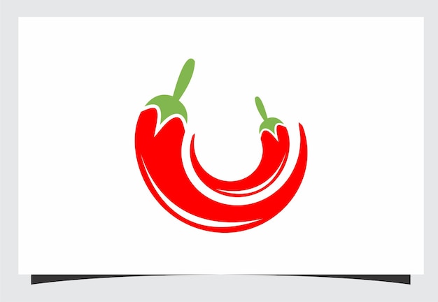 Vektor chili-logo-design