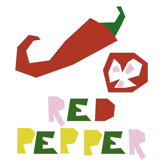 Chili-Pfeffer ganz und in Abschnitten ist auf weißem Hintergrund hervorgehoben Der ursprüngliche Signaturpfeffer