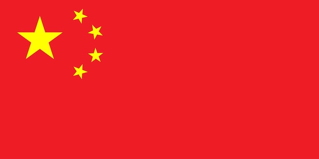 China-Nationalflagge