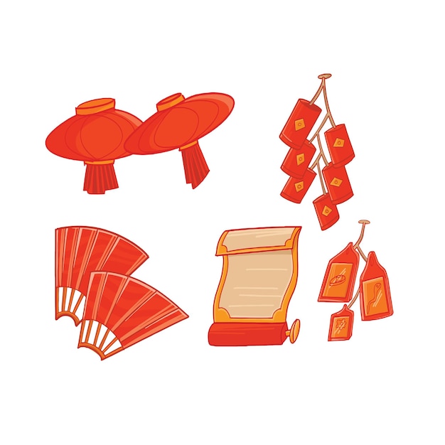 chinesische Neujahrsillustration