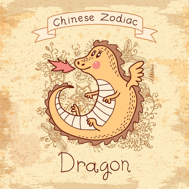 Chinesischer tierkreis - drache