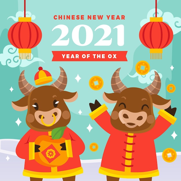 Chinesisches neujahr 2021