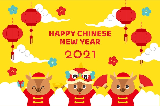 Chinesisches neujahr 2021