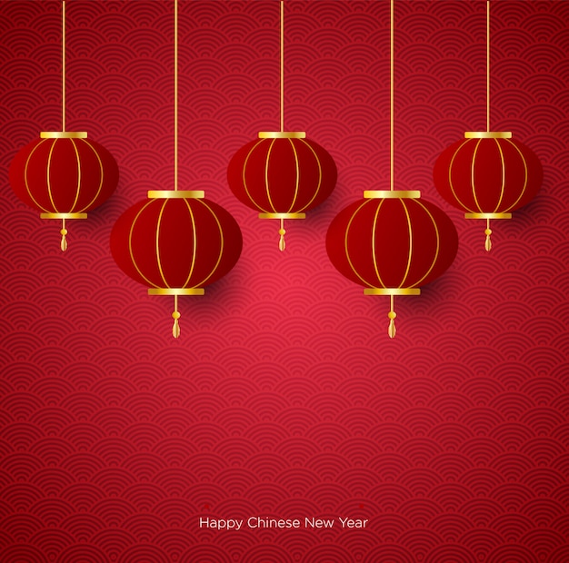 Chinesisches neujahr hintergrund