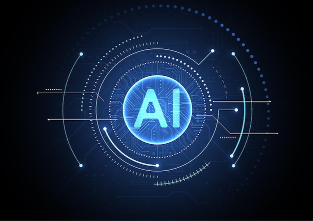 Chipsatz der künstlichen Intelligenz auf Leiterplatte