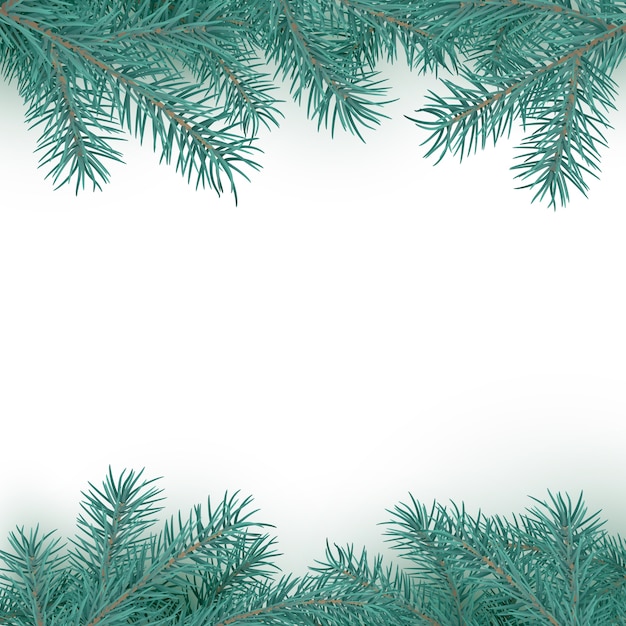 Christbaumzweigrahmen