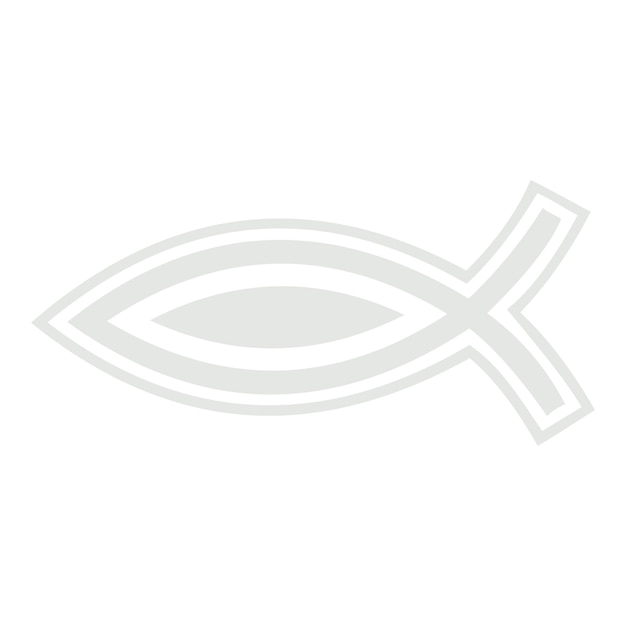 Christliches Fischsymbol Ichthys