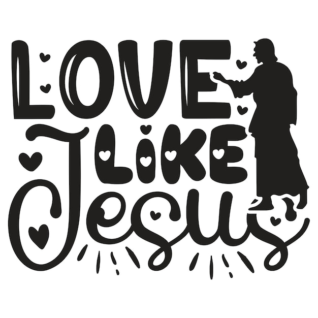 Vektor christliches t-shirt und svg-design jesus svg zitiert t-shirt-design motivations-inspirations-design