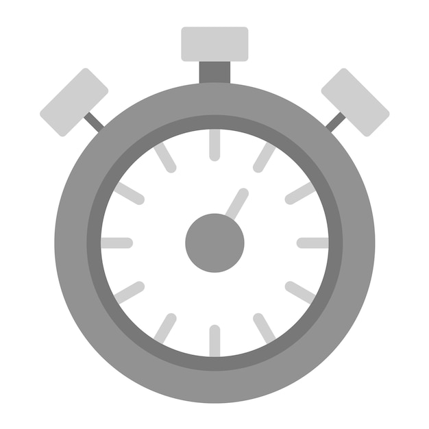 Chronometer-Icon-Vektorbild kann für Leichtathletik verwendet werden