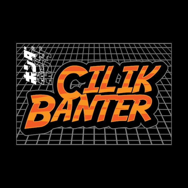 Vektor cilik-banter-text