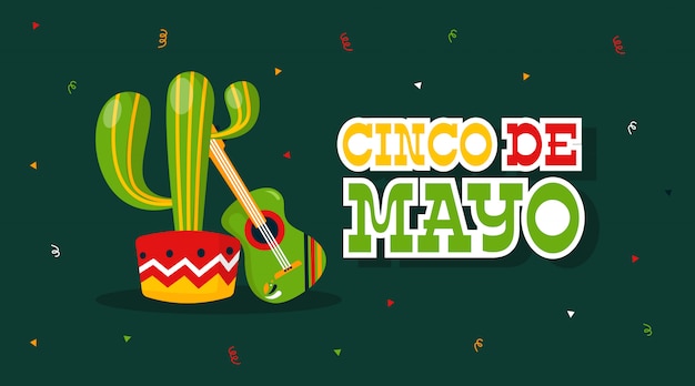 Cinco de mayo illustration