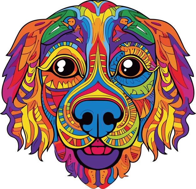 Cinco de Mayo-Themen-Hundevektorillustration