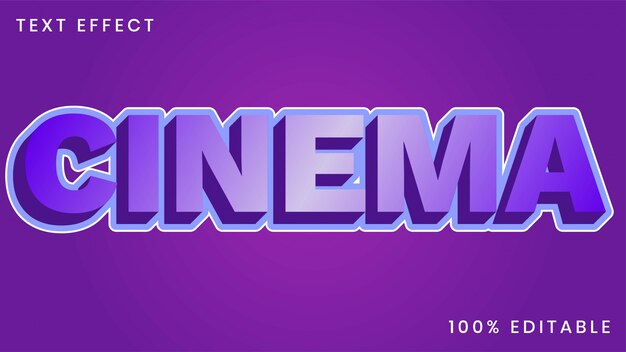 Cinema 3d text style-effekt