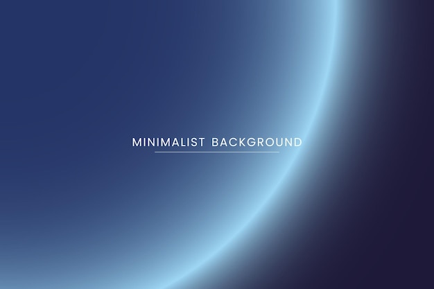 Circular Planet Edge Dunkelblau und Light Ray editierbarer abstrakter Hintergrund mit blauem Farbverlauf