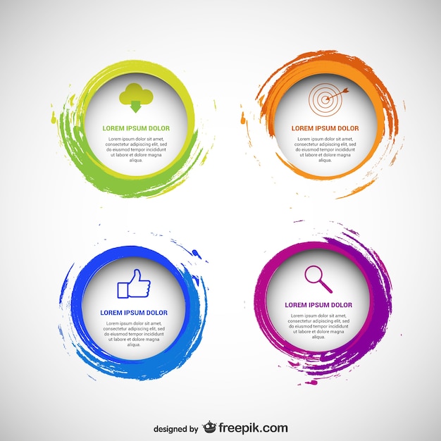 Circular templates pack