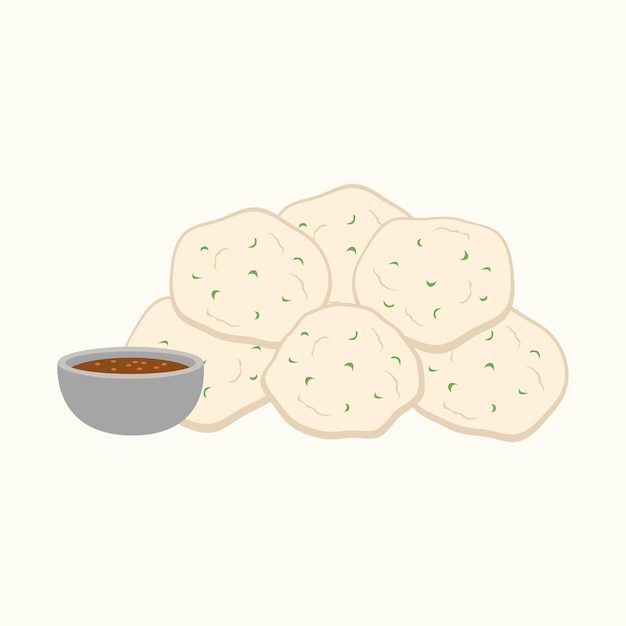 Cireng-Snacks traditionelles indonesisches Essen