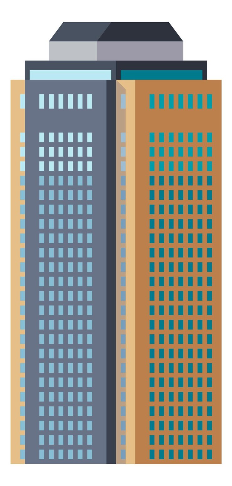 Vektor city innenstadt gebäude zentrum bezirksarchitektur symbol