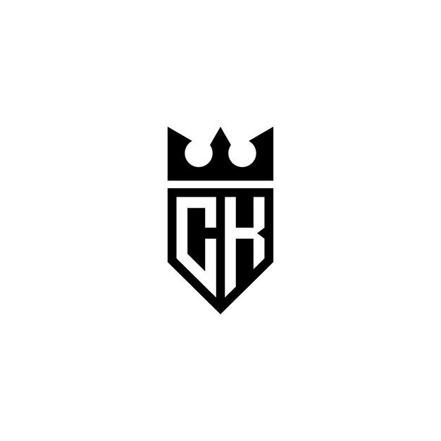 CK Monogramm Logo Design Buchstabe Text Name Symbol Monochrom Logotyp Alphabet Zeichen Einfaches Logo
