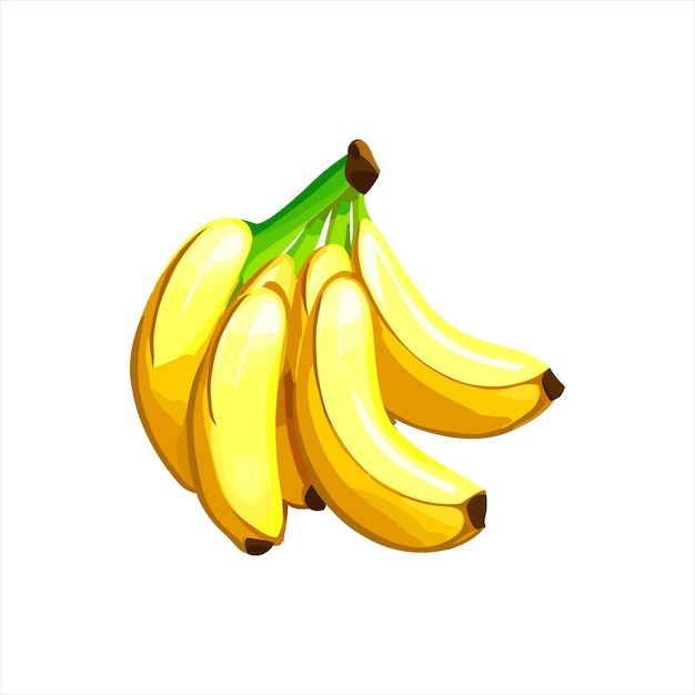 Clipart-Vektorillustration von Bananen