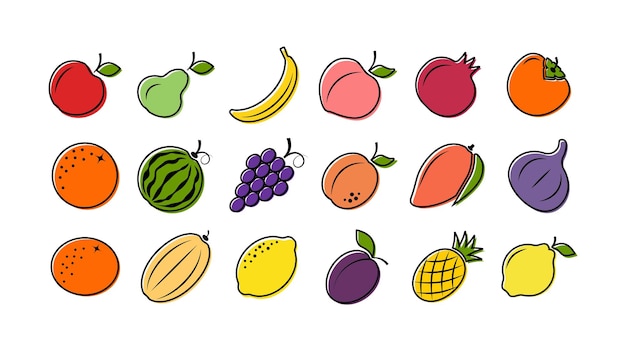 Close up Bild von gesunden Obst und Gemüse