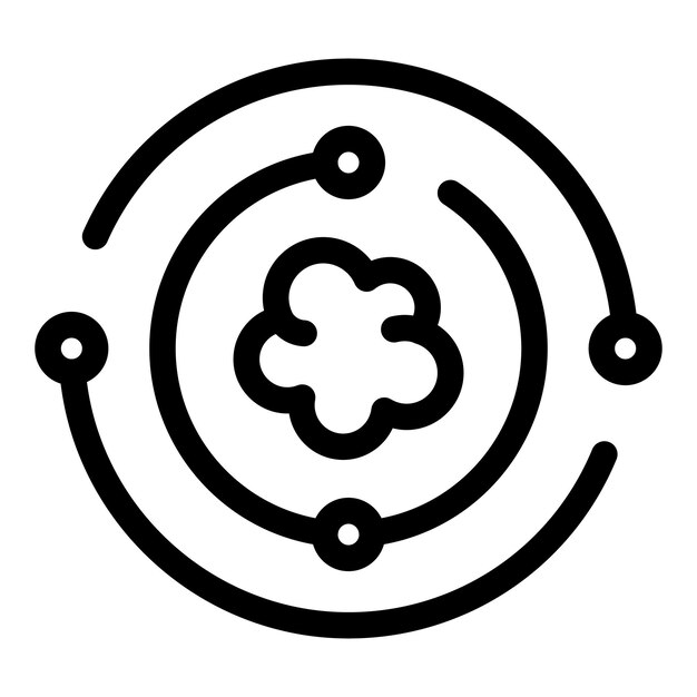 Cloud-Computing-System, das Geräte im Netzwerk verbindet
