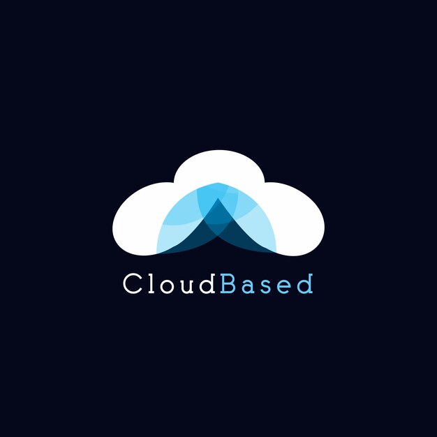 Cloud-Logo-Konzept