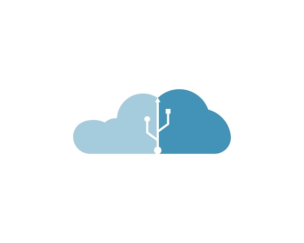 Cloud-logo-vektor-symbol