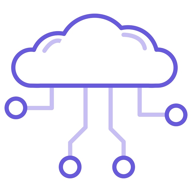 Cloud-Netzwerk-Symbol