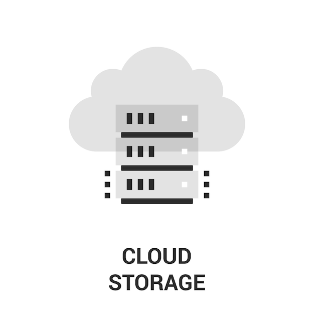 Cloud-Speicher-Symbol