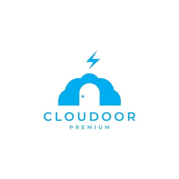 Cloud-tür-himmel-logo-design